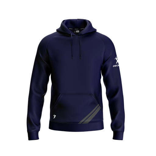 [FOLHSMNV-YXS-LOGO2] Decker Summit Hoodie (Youth XS, Navy, Logo 2)