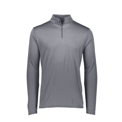 [FTLQFLGY-FAXS-LOGO1] Decker Women's Flex-Lite 1/4 Zip Shirt (Female Adult XS, Gray, Logo 1)