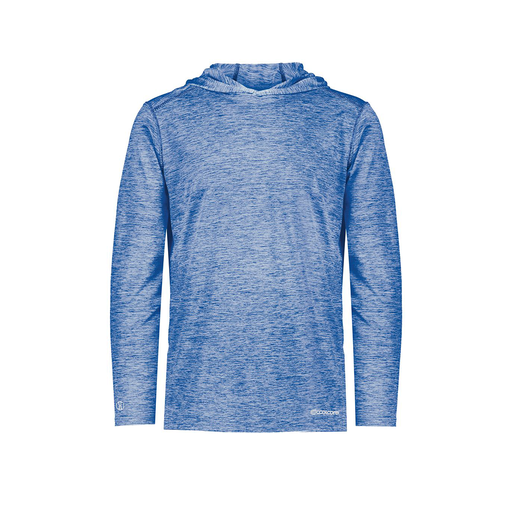 [FOLHCGRY-YS-LOGO1] Youth Charge Hoodie (Youth S, Royal, Logo 1)