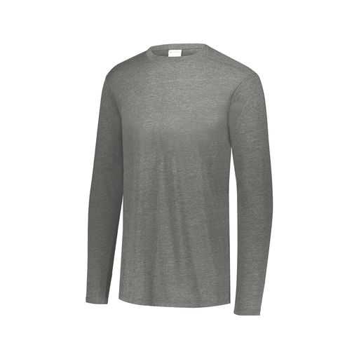 [FTLCUBGY-AXS-LOGO2] Men's LS Ultra-blend T-Shirt (Adult XS, Gray, Logo 2)